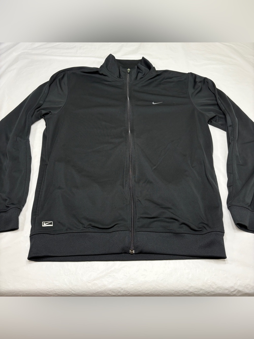 Nike Performance Black Full Zip Up Track Jacket Men’s XL